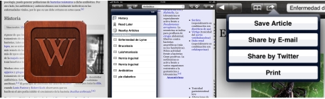Wikiview, un visor de Wikipedia muy útil